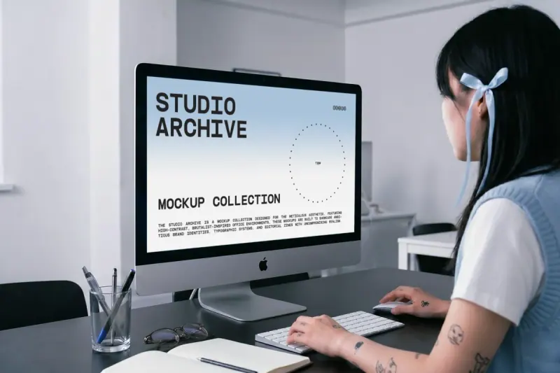 Desktop Screen Mockup